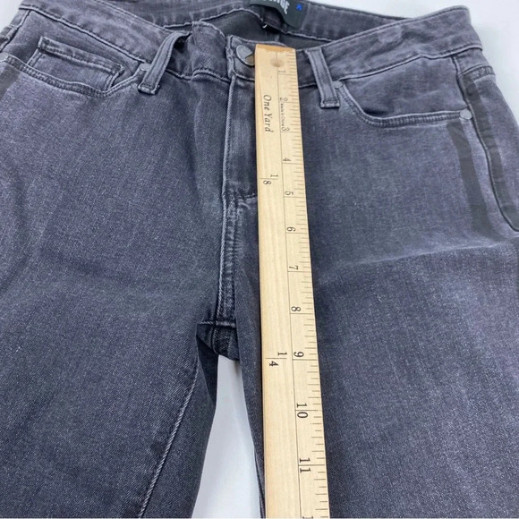 PAIGE Women’s 27 Verdugo Ankle Stretch Black Side Seam Stripe Jeans - Picture 2 of 8